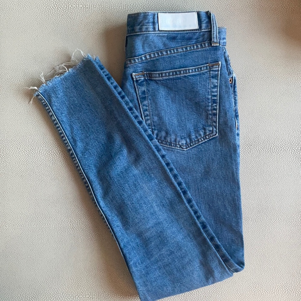 Redone high rise jeans